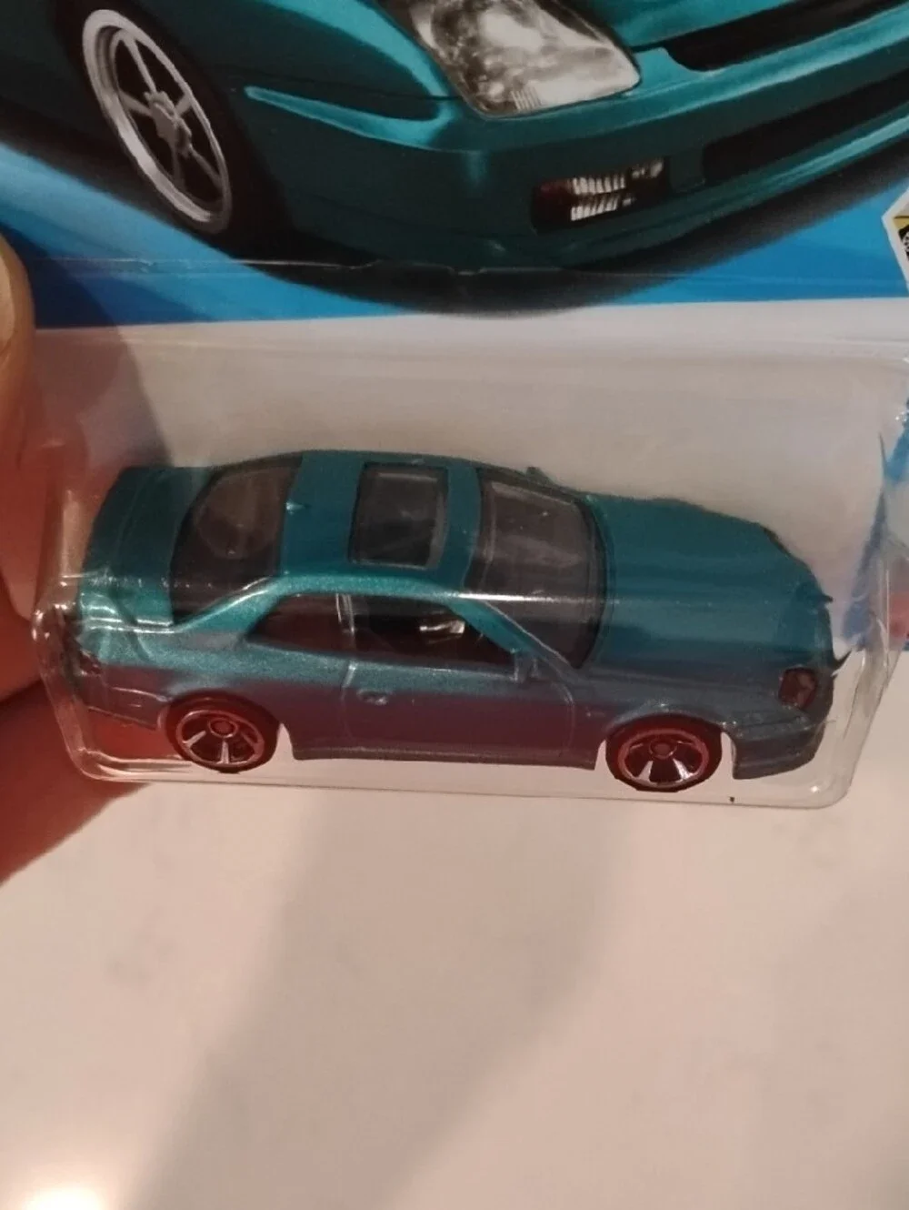 Mattel Hot Wheels '98 Honda Prelude Teal Die-Cast Car